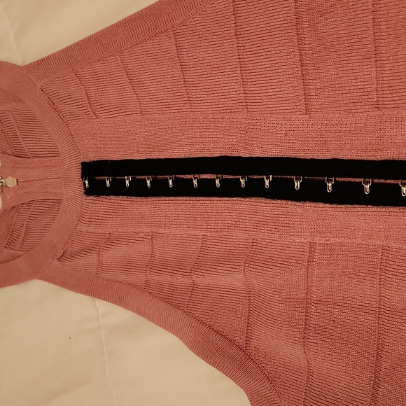 Pink midi dress - Picture 2 of 4